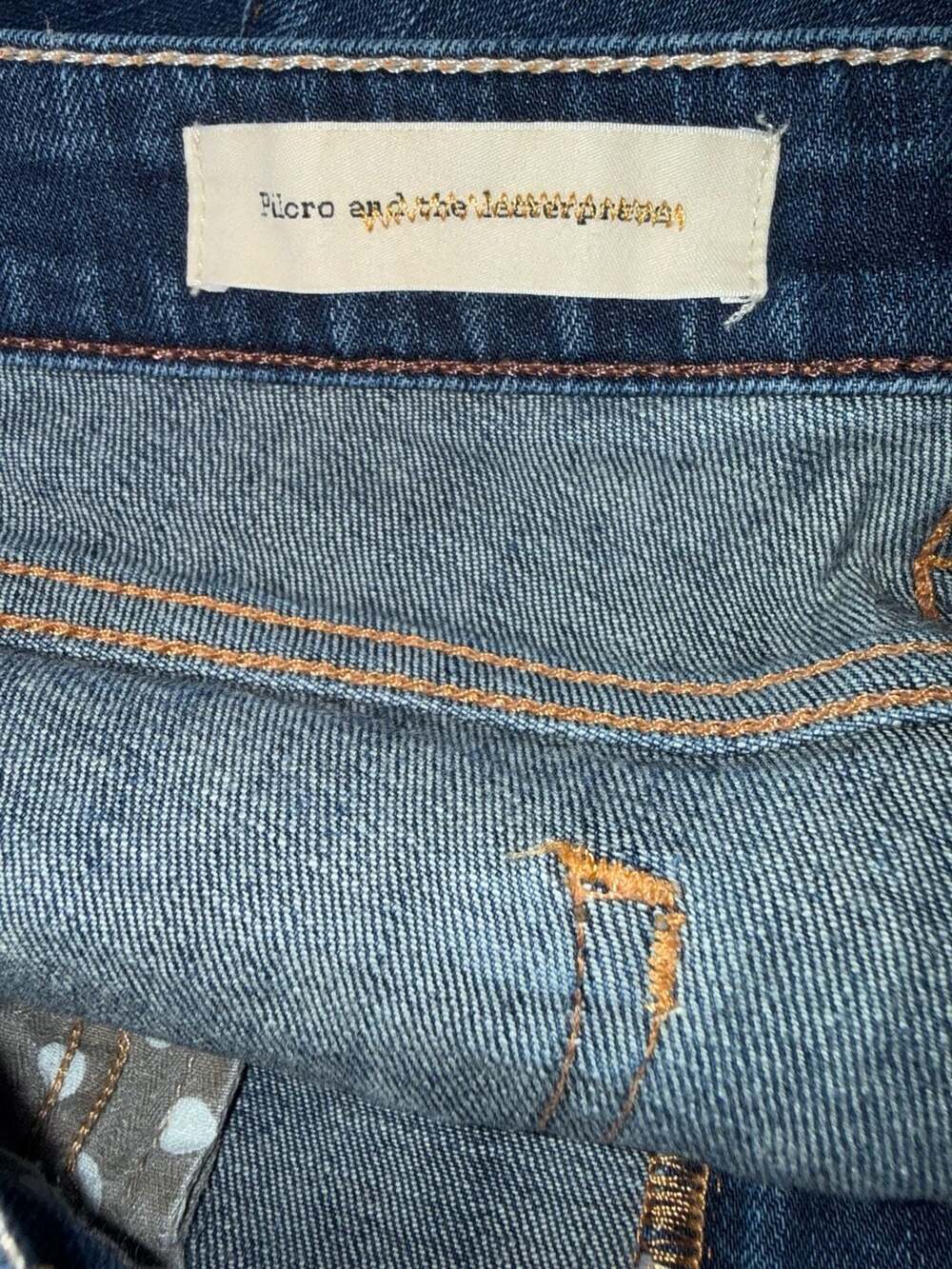 Anthropologie Pilcro & The Letterpress STET Dark Wash Skinny Jeans Size 25 - Picture 4 of 4